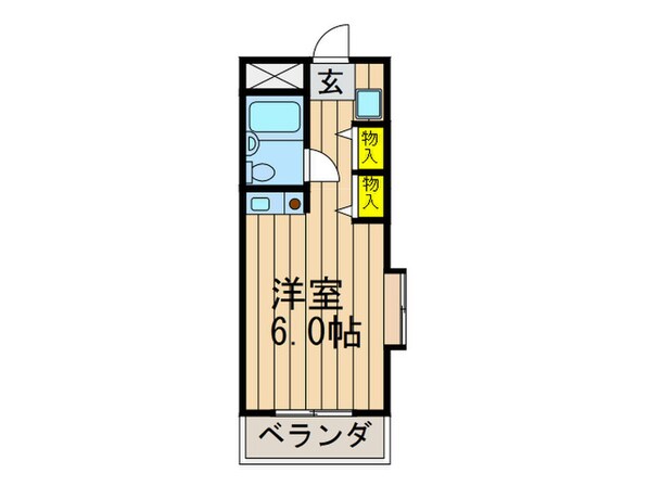 ツインビルＢの物件間取画像